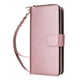 thumbnail image 2 of Funda Cartera con Cremallera y Correa para Samsung Galaxy A23 5G Soporte y Tarjetero Oro rosa, 2 of 6