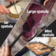 thumbnail image 4 of Xiao Hua Juego de Raspadores de Silicona Resistentes a Altas Temperaturas de 600 ° F, Juego de Utensilios de Cocina/horneado de 4 Piezas, Negro, 4 of 4