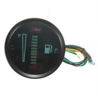 Ioensy - Indicador De Nivel De Combustible Para Coche Y Motocicleta, Pantalla Grande, Observación Práctica, 52Mm, 12V