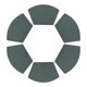thumbnail image 1 of REGALWOVEN Juego de 6 Manteles Individuales de Cuero Sintético para Decoración de Mesa de Comedor de Cocina Lavables Resistentes al Calor Manteles Individuales Limpiables Verde 19*12in, 1 of 7
