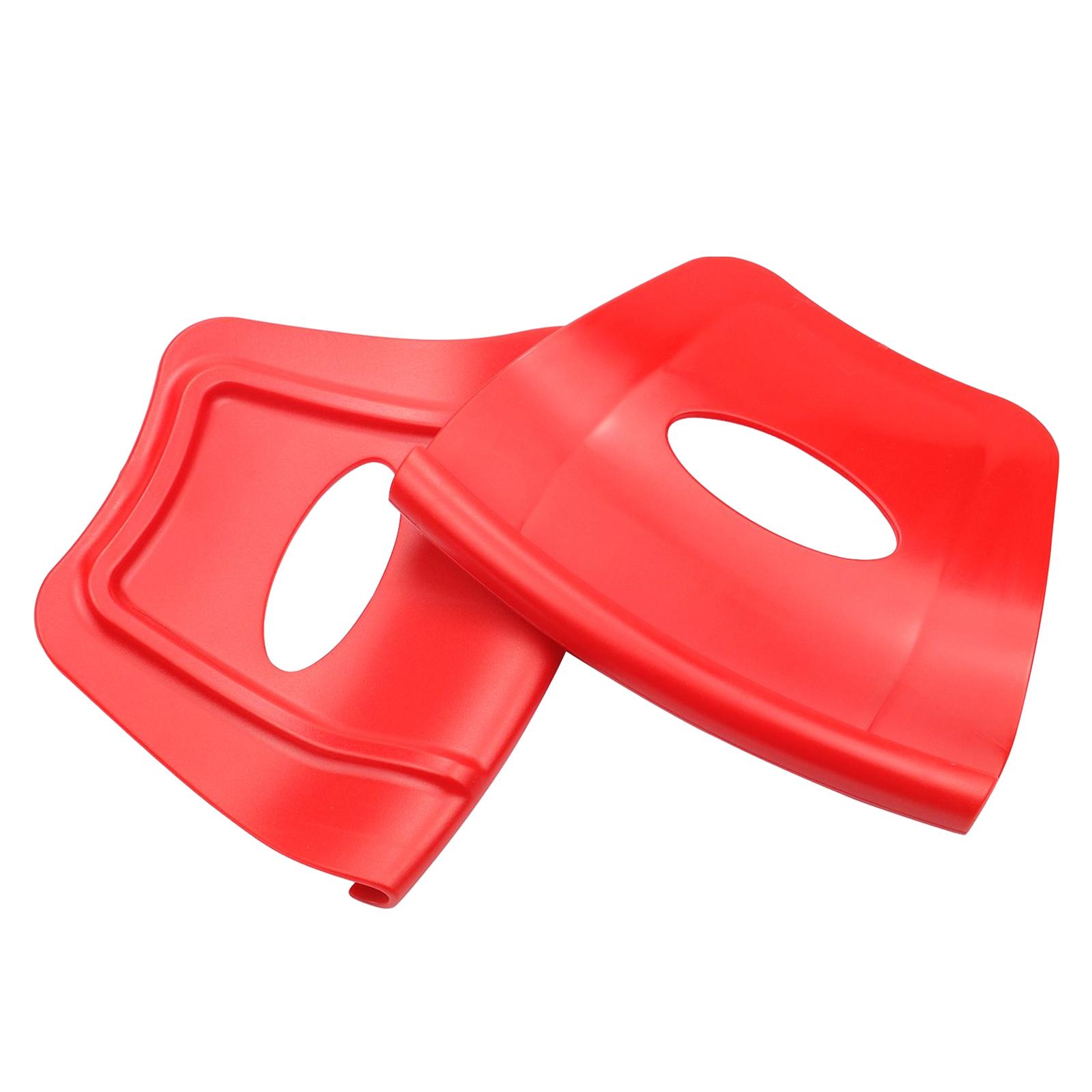 Magideal - 1 Par De Llantas Protectoras Para Llantas Y Herramientas De Ruedas Para Motocicletas, Motocicletas, Piezas De Atv , Rojo