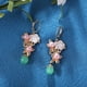 thumbnail image 1 of Delicate Flower Faux Pearl Drop Dangle Earrings For Women Party Gift Jewelry, 1 of 2