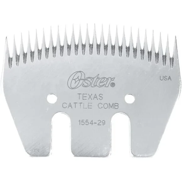 Cuchilla 1554-29 Oster Texas Cattle Comb de 24 Dientes para ShearMaster de 3"