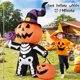 thumbnail image 5 of Calavera inflable de calabaza GOOSH para decoración de Halloween, 1,8 m, 5 of 6