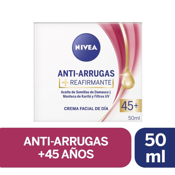 Crema Facial Antiarrugas 45+
