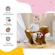 thumbnail image 4 of Animal de peluche Baby Rocking Horse Qaba con sonido realista, 4 of 9