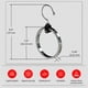 thumbnail image 4 of Cinturón de corbata multiusos Rolly Hanger de Closet Hangers, paquete de 3, 4 of 9