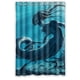 thumbnail image 1 of Cortina de ducha de sirena con ganchos (122 x 183 cm), 1 of 3