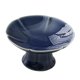 thumbnail image 4 of Soporte De Postre De Cerámica Con Base Para Fruta, Ideal Para Cupcakes, Donuts Y Encimera De Cocina, Color Azul Oscuro, 4 of 5