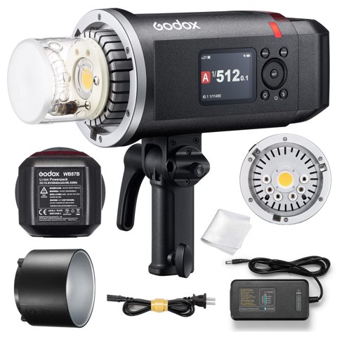 Luz Estroboscópica Godox Ad600Bm Ii, 600 W, Flash Monolight Gn87