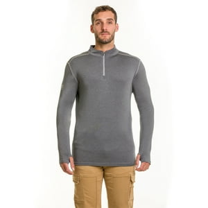 Hardwork - Polera Dry Fit Hw Spx Manga Larga Hombre Carbon Grey