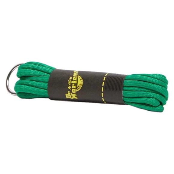 Shoelace Dr. Martens, 140 cm, encaje redondo, color verde