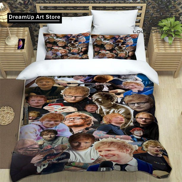 Singer Ed Sheeran printed Bedding Sets exquisite supplies set duvet cover bed comforter set bedding set luxury birthday gift