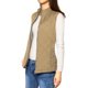 thumbnail image 2 of INSPIRE CHIC Chalecos de Abrigo para Mujer Cuello Alto Chaleco Acolchado con Cremallera Caqui M, 2 of 7