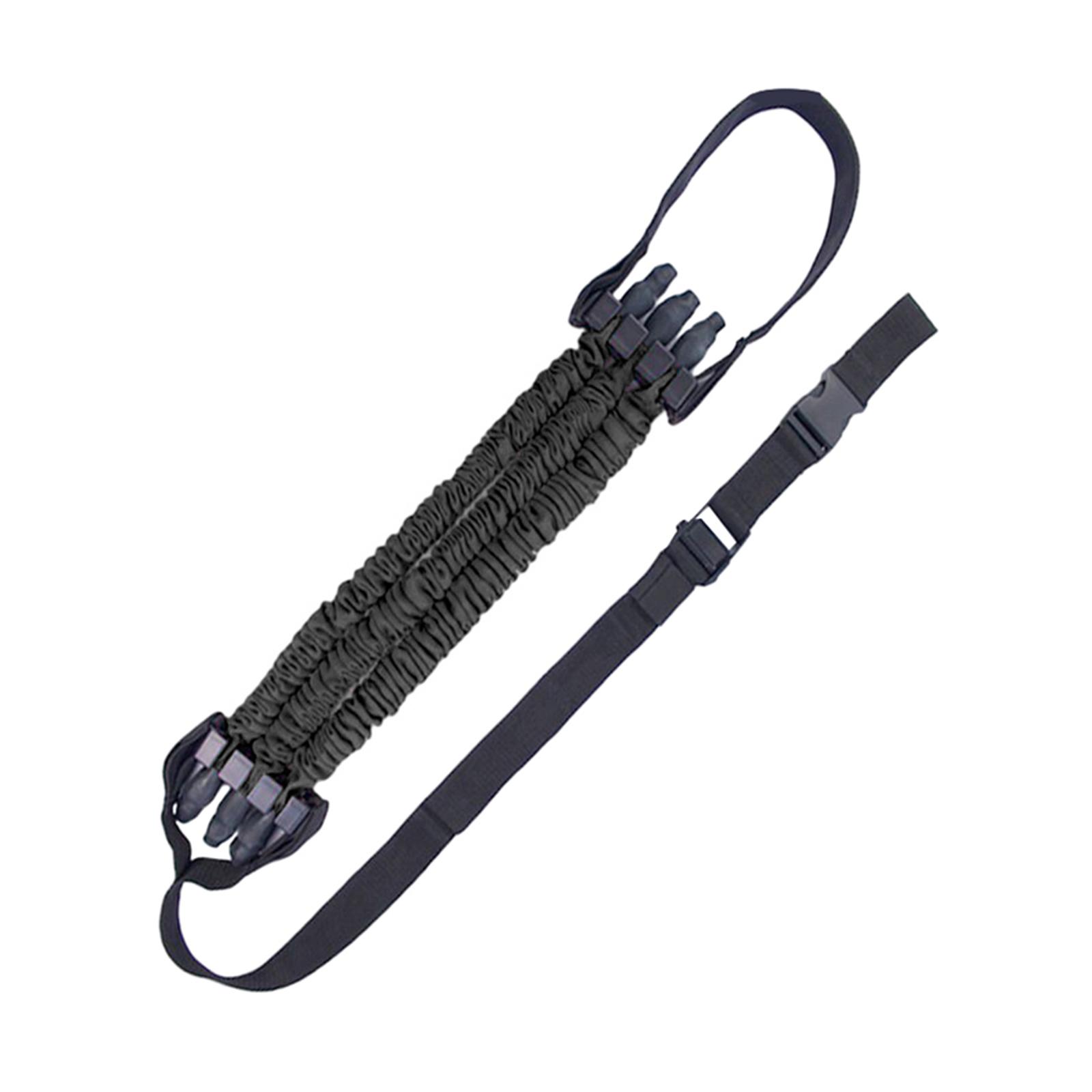 Ioensy - Premium Chin Up Assist Bandas Entrenamiento Powerlifting Body Stretching Negro 150Lb