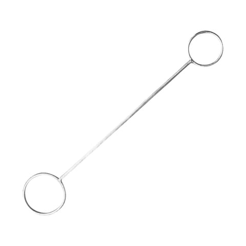 Magideal - De Botellas De Vidrio Portátil, Anillos De Hierro Para Botellas Convenientes Para Cafetería, Cocina, Botellas, Tarros Cuadrados, Jarrones