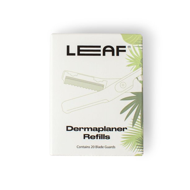 Recargas de Protector de Cuchilla para Dermaplaning Leaf Shave - Paquete de 20 Unidades