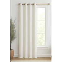 Clems - Cortina Blackout Lino 140X220Cm Blanco