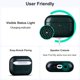 thumbnail image 4 of Funda AirPods Pro 3 RIXENY de Cuero Vegano con Cordón de 16 cm, 4 of 7