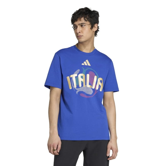 Camiseta adidas FIFA World Cup 2026 Italia Azul Talle Grande