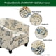 thumbnail image 4 of Silla de club Slipcover CRFATOP, silla de bañera estampada con elástico, 4 of 8