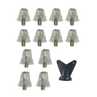 Ioensy - 12 Piezas De Tacos De Fútbol Para Deportes De Interior Y Exterior, Zapatillas Deportivas, Entrenamiento