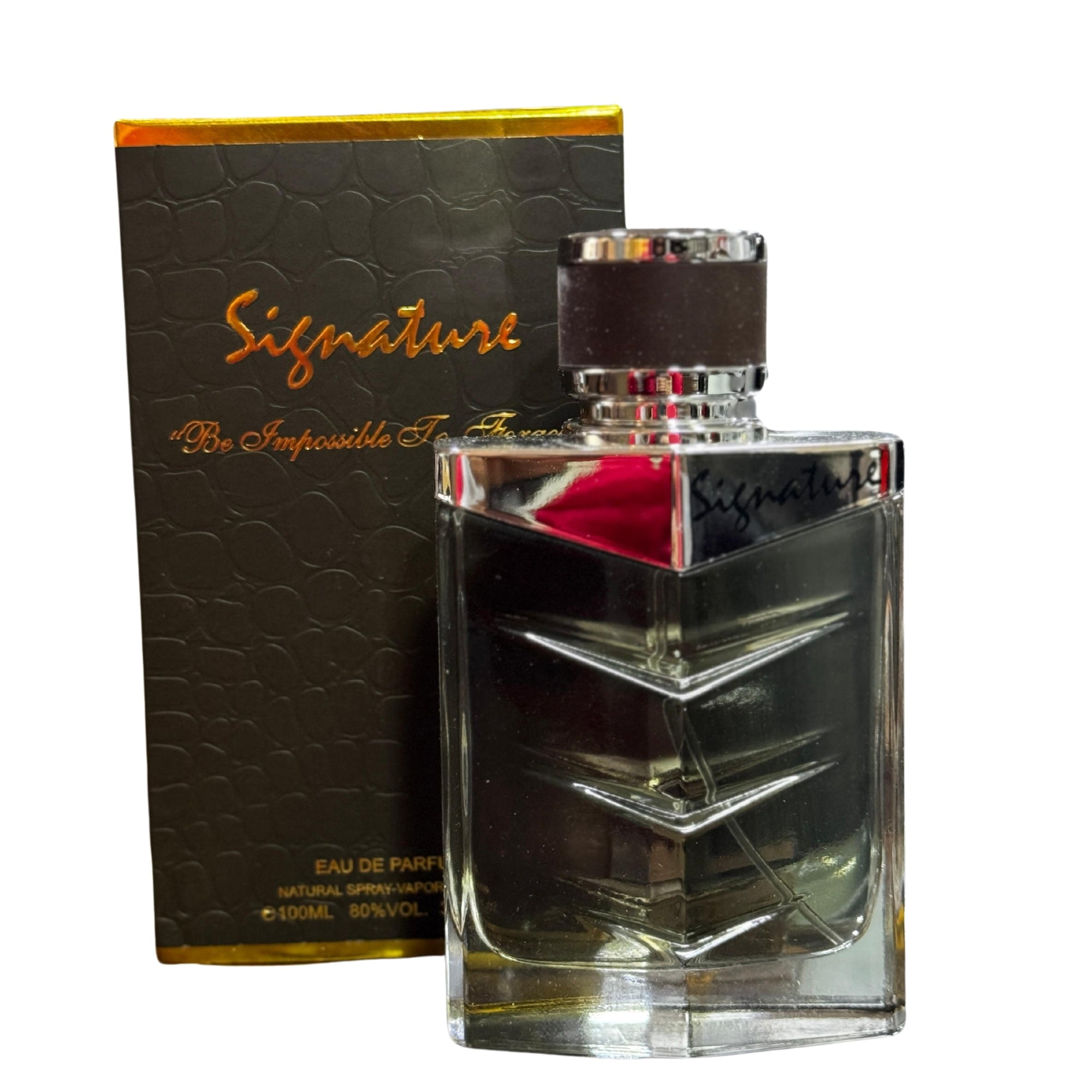 Signature Be Impossible To Forget Aurora Scents Edp 100ml Hombre (cafe )