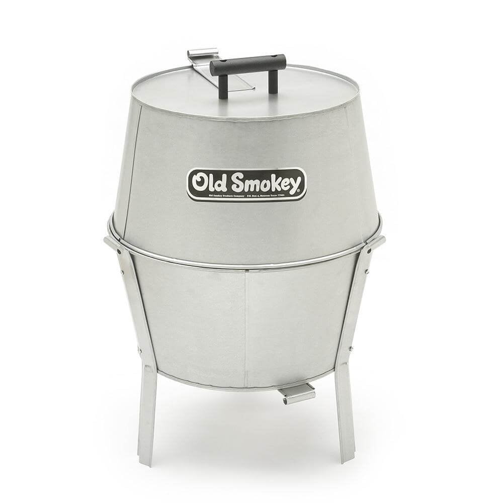 Parrilla De Carbón Old Smokey #18 (mediana) De Acero Inoxidable
