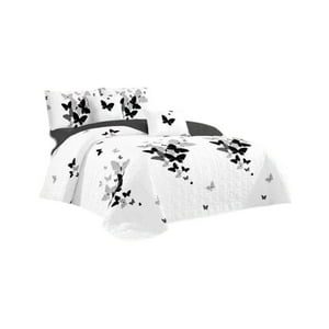 Genérico - Cubrecama Quilt 2 Plazas+2 Fundas Verano Fresco 13N08