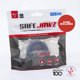 thumbnail image 5 of Protector bucal SAFEJAWZ Sports Slim Fit para adultos y jóvenes con funda negra, 5 of 6