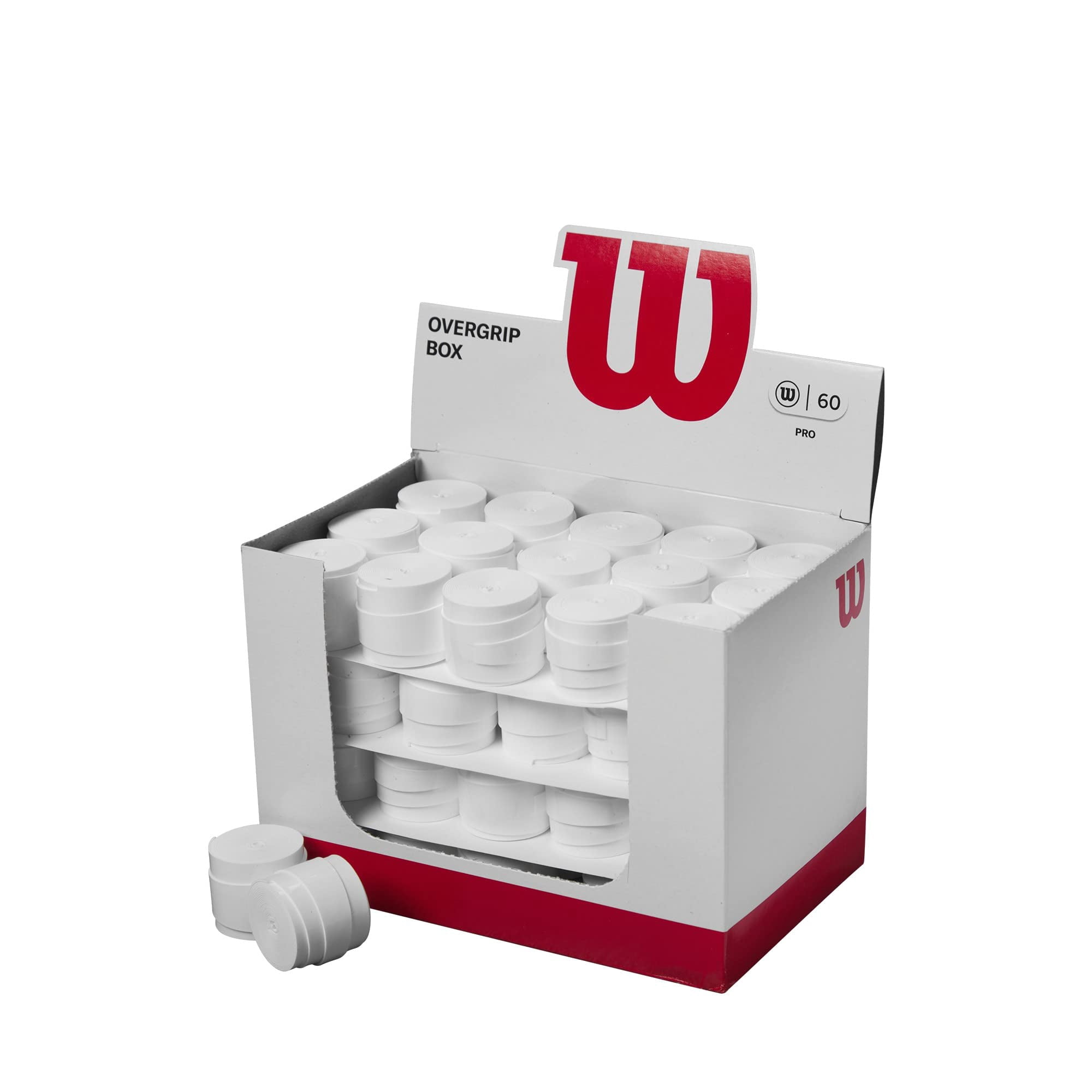 Overgrip Wilson Pro, Paquete De 60, Color Blanco