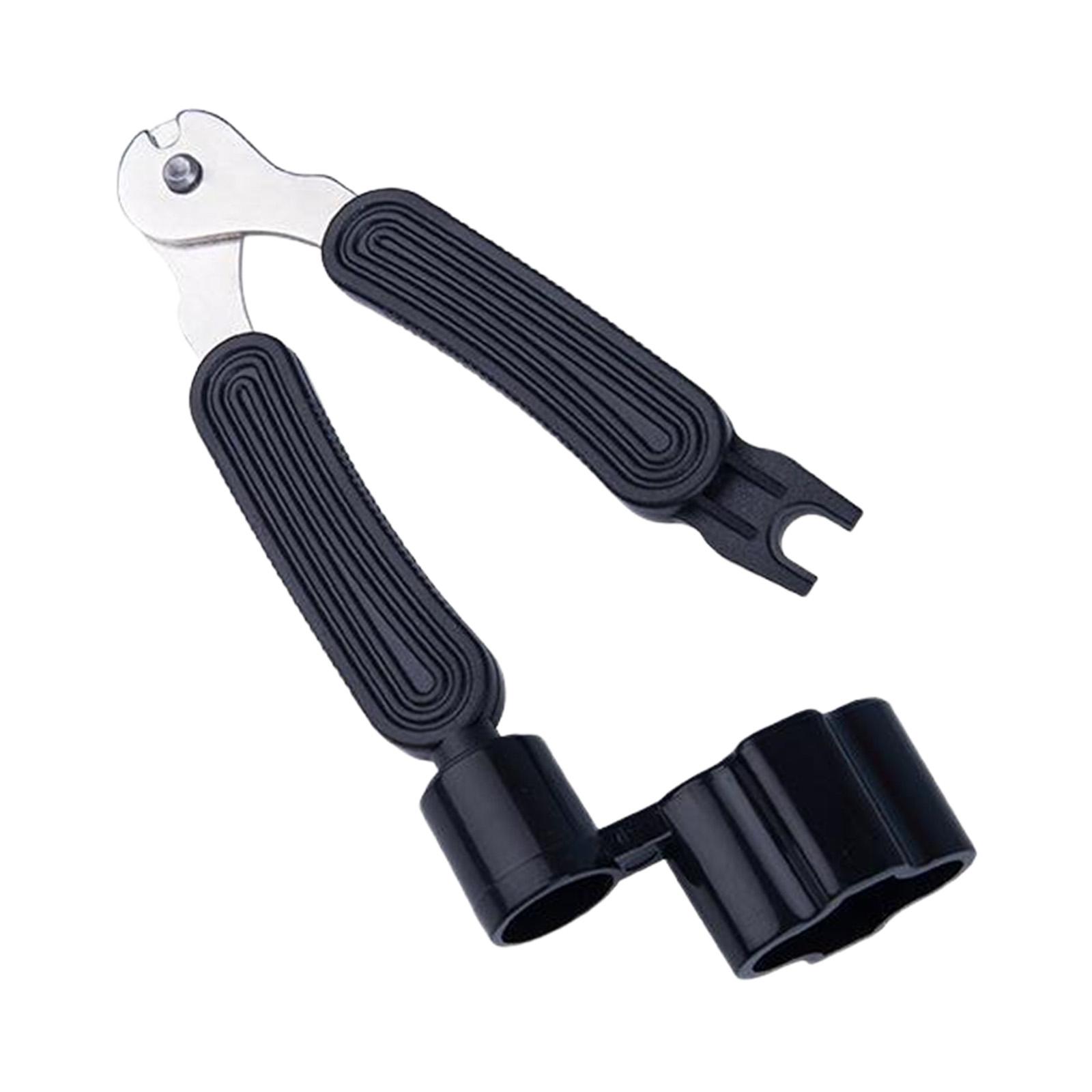 Bothyi - Bobinadora De Cuerdas De Guitarra, Herramienta Universal De Guitarra Duable Para Reparación De Guitarra Banjo, Negro