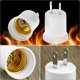 thumbnail image 2 of Adaptador de Casquillo de Luz QWORK 8 Unidades 660W 125V E26/E27, 2 of 8