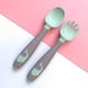 thumbnail image 1 of Wholesale Mother and Baby Supplies: Baby Cutlery Set with Cute Spoon and Fork for Learning to Eat, Training and Food Supplement - Case Included, 1 of 5