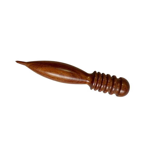 Palo Pulidor De Madera Para Bruñir Bordes De Cuero Para Accesorios De Proyectos De Cuero 18cm