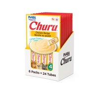 Inaba - Churu Cat Pollo 14G X4 Tubos | Pack 6 Unidades