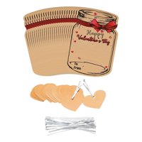 Bothyi - 24 Tarjetas Artesanales Para El Día De San Valentín, Soporte Para Dulces Para Niñas Y Niños, Vacaciones