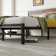 thumbnail image 2 of Full Size Platform Bed Frame with Rustic Vintage Wood Headboard, Strong Metal Slats Support Mattress Foundation, No Box Spring Needed Rustic Brown, 2 of 3