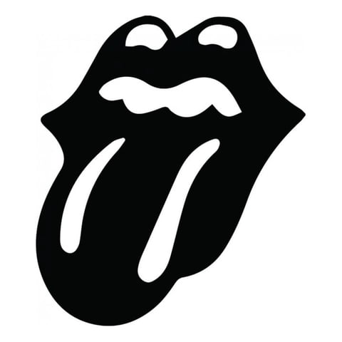Rienda Libre Graphics - Decomural The Rolling Stones Band Logo Ws-33603