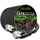 thumbnail image 1 of Cable Ethernet GearIt Cat6 Outdoor, 250 pies (76 m), 23 AWG, cobre puro, 1 of 8