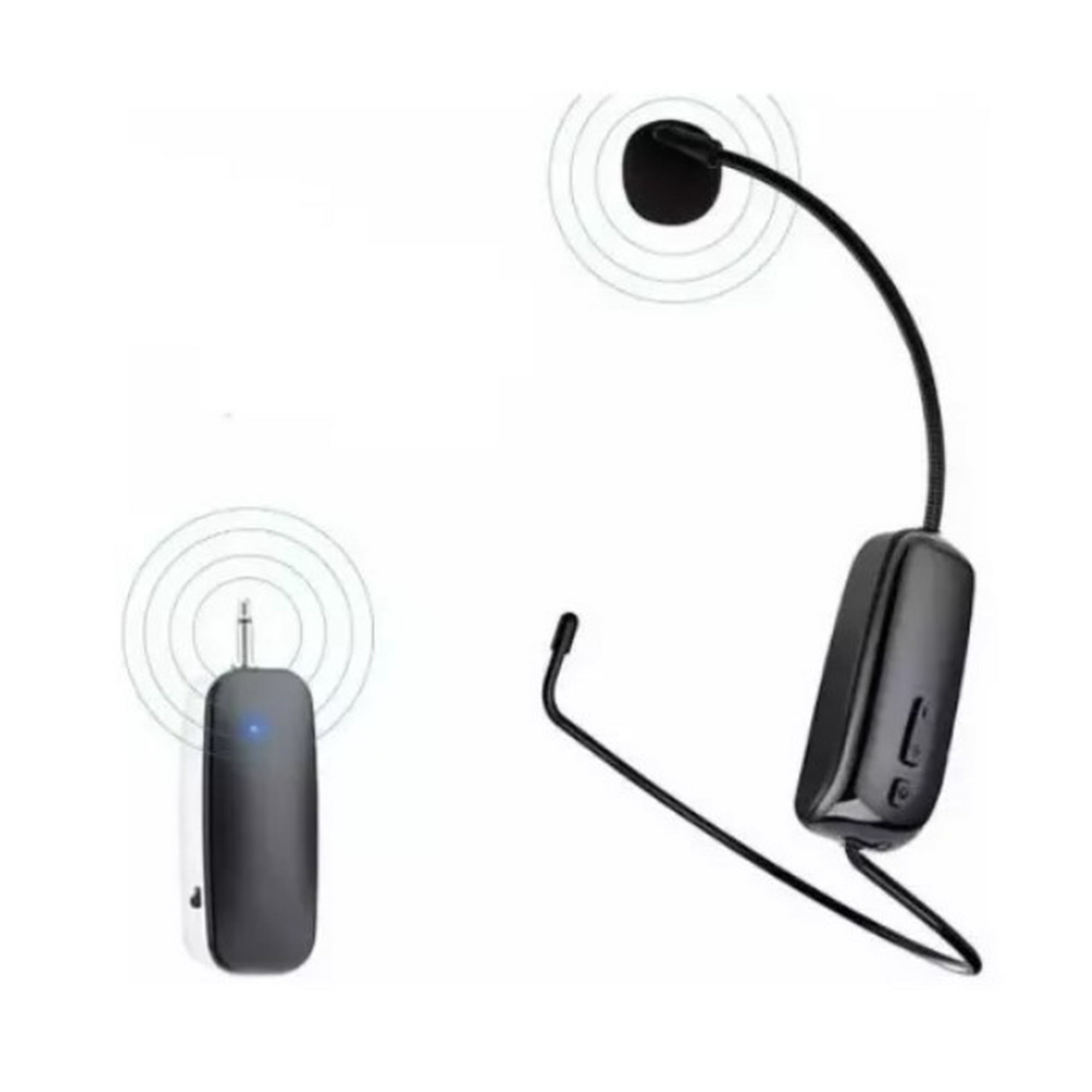 Genérico - Microfono Inalambrico De Cintillo Bluetooth 5.0 Portatil