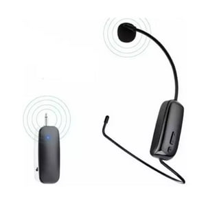 Genérico - Microfono Inalambrico De Cintillo Bluetooth 5.0 Portatil