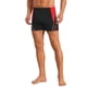 thumbnail image 4 of INSPIRE CHIC Traje de baño para hombre con bloques de color, cordón ajustable, pantalones cortos para nadar en la piscina, 32 Rojo, 4 of 4