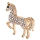thumbnail image 4 of Broches De Ramillete De Caballo De Cristal Retro Pin De Animal Para Mujer Accesorios De Vestir, 4 of 5