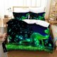 thumbnail image 2 of Jurassic Dinosaur World Boys Gift Quilt Duvet Cover Set Comforter Cover3-Piece Bedding Set, 2 of 5