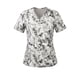 thumbnail image 1 of Delantal Mujer tela elasticada estampada. Gris, 1 of 3