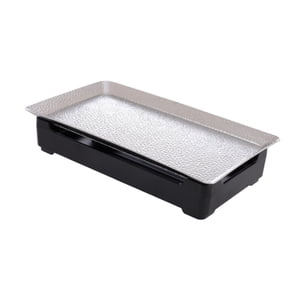 Magideal - Parrilla De Barbacoa Japonesa, Parrilla De Mesa, Sartén Para Alimentos, Parrilla Portátil Con Rejilla, Parrilla Yakitori Para Cocina, Eventos, Cenas Y 33 Cm X 18 Cm