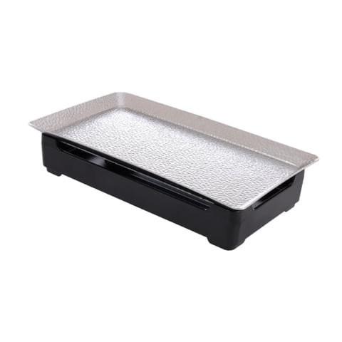 Magideal - Parrilla De Barbacoa Japonesa, Parrilla De Mesa, Sartén Para Alimentos, Parrilla Portátil Con Rejilla, Parrilla Yakitori Para Cocina, Eventos, Cenas Y 33 Cm X 18 Cm
