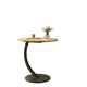 thumbnail image 1 of Mesa Estante Redonda Auxiliar Mesa Centro Madera Color Beige, 1 of 3