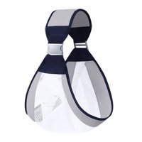 Importclick - Porta Bebé Fular Canguro Ergonómico Gris